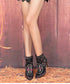 Embroidery Ankle Boots